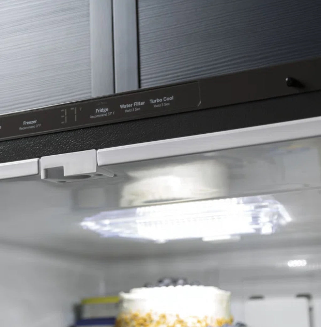 GE 33" 24.08 Cubic Feet Bottom Freezer Refrigerator