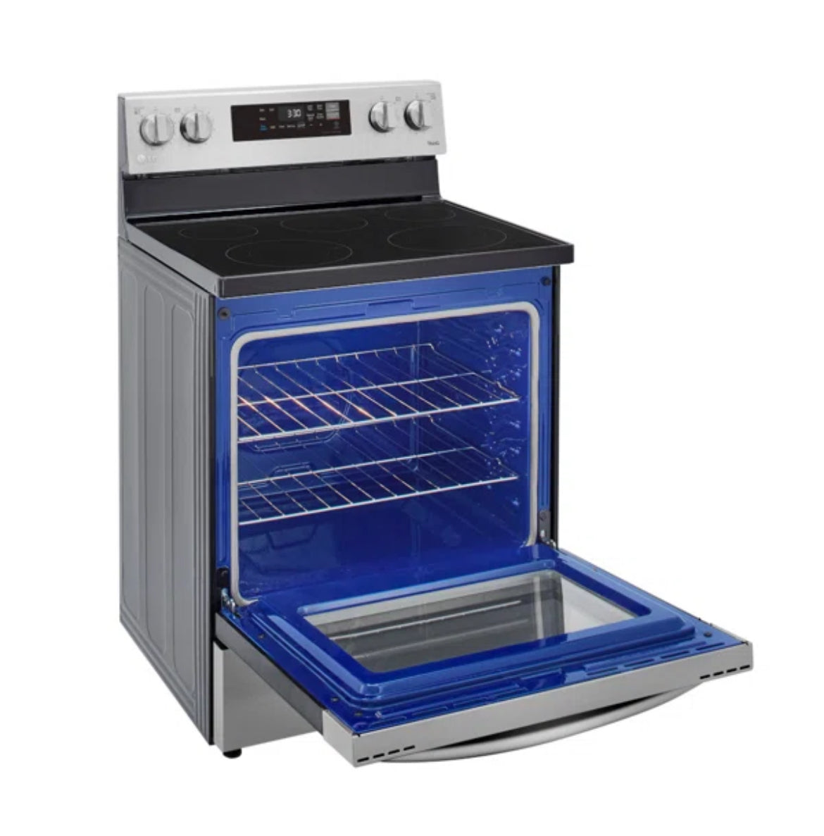 LG 6.3 Cubic Feet Smart Wi-Fi Enabled Electric Stove