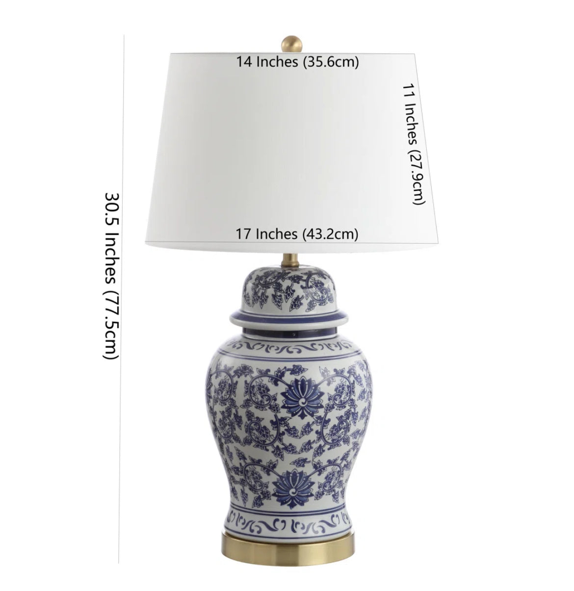 Ceramic Table Lamp (Set of 2)