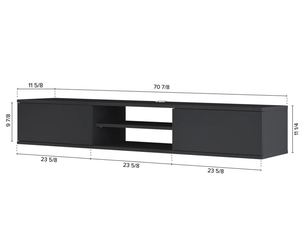 Floating TV Shelf