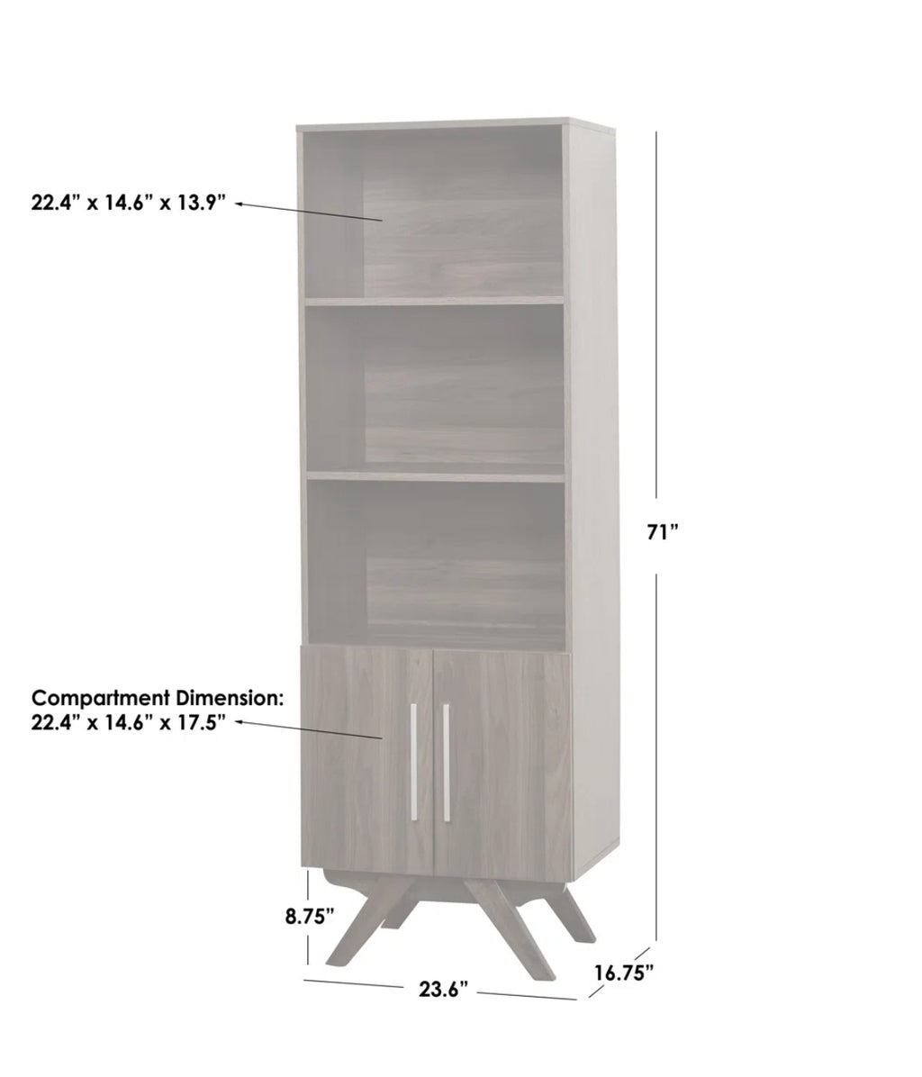 4-Tier Storage Bookcase
