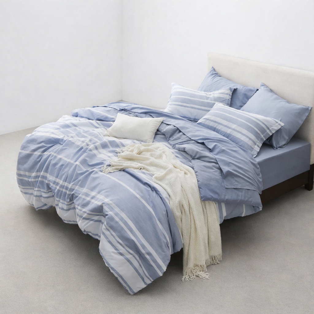 Striped Comforter Set
