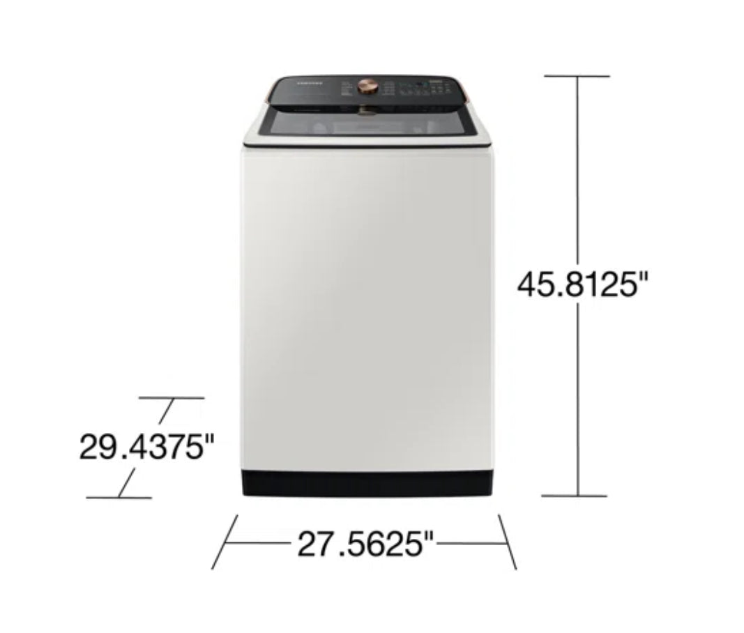 Samsung Top Load Smart Washer & Gas Dryer w/ Steam Sanitize