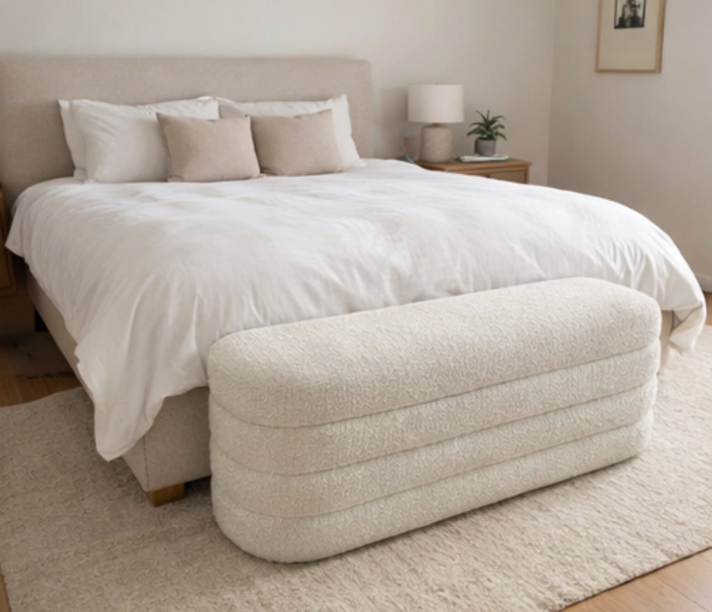 49” Upholstered Storage Bench