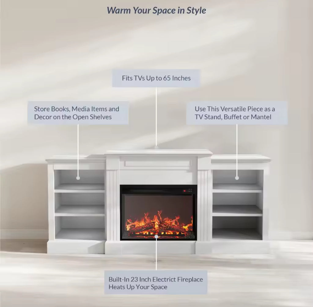 Electric Fireplace TV Stand