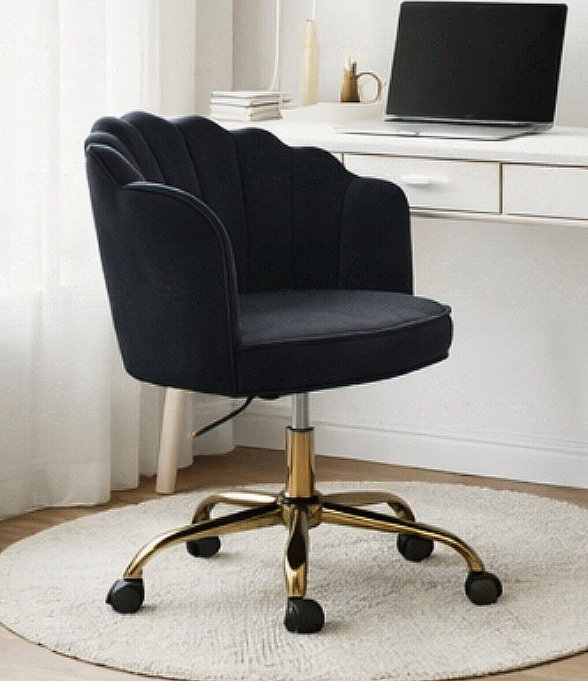 Modern Task Chair w/ Tufted Back