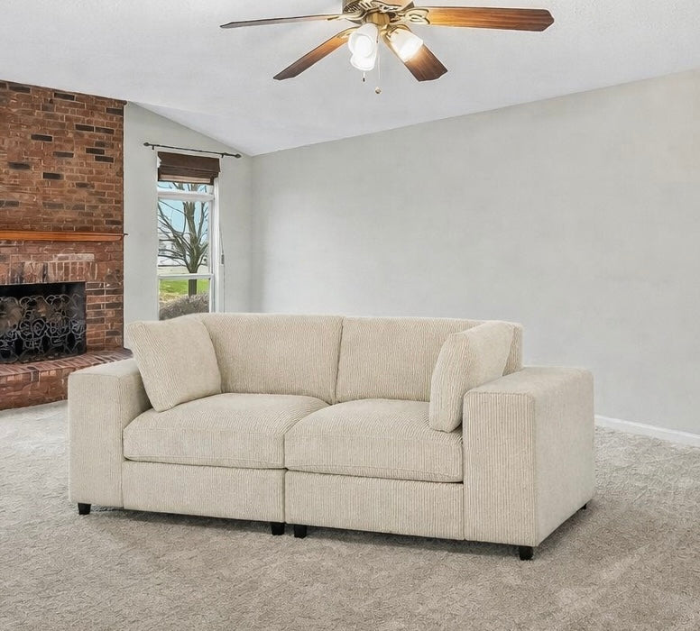 Corduroy Loveseat