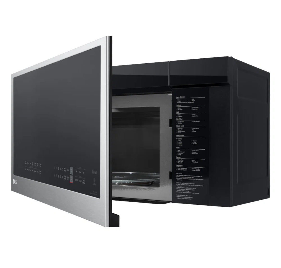 LG 20 Cubic Feet Smart Over-the-Range Microwave