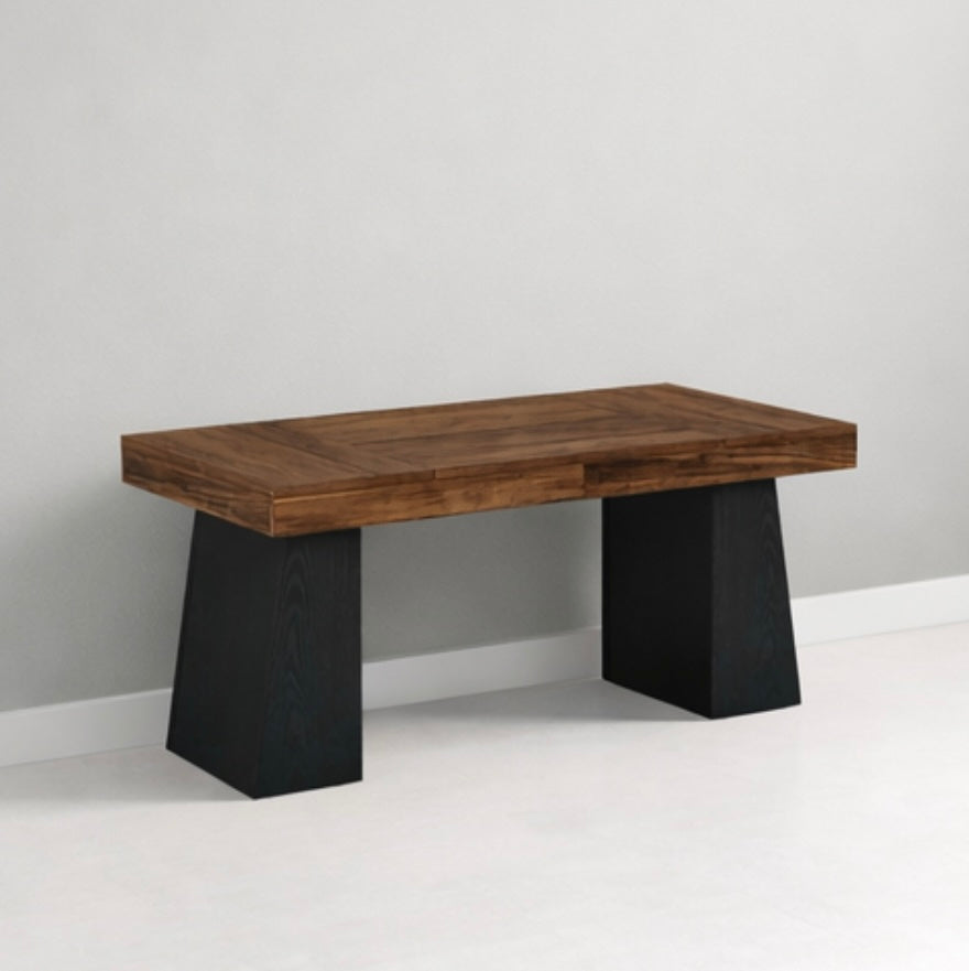 55” Executive Desk w/ Double Trapezoid Base