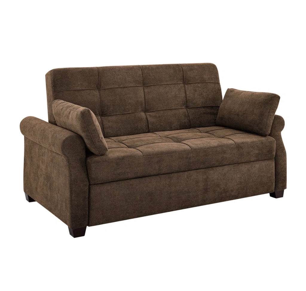 Convertible Sleeper Sofa Bed w/ Cushions