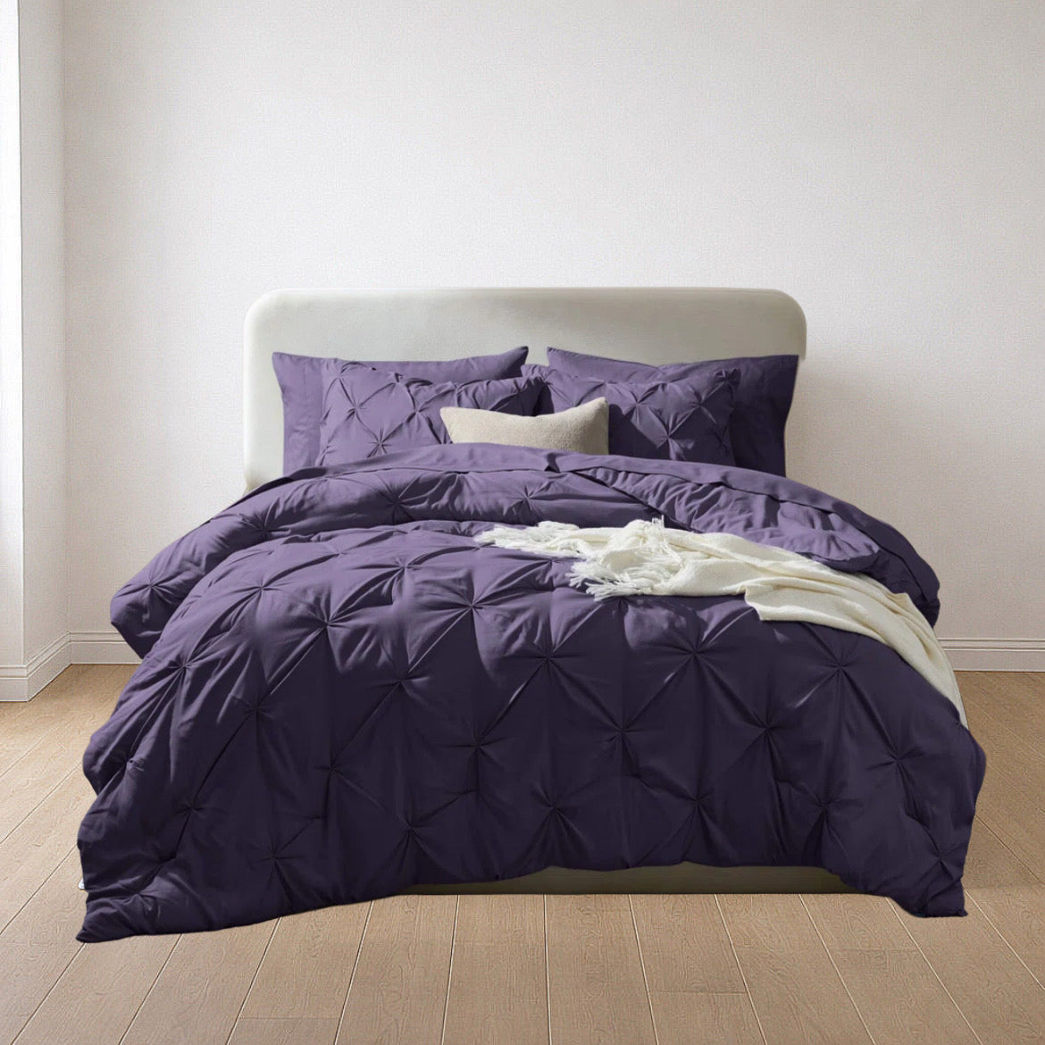 Pleated Comforter Set