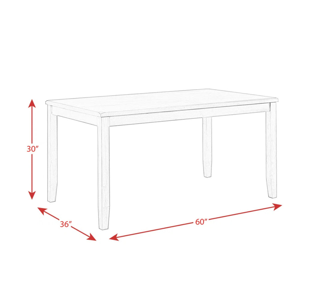 7-Piece Dining Table Set for 6