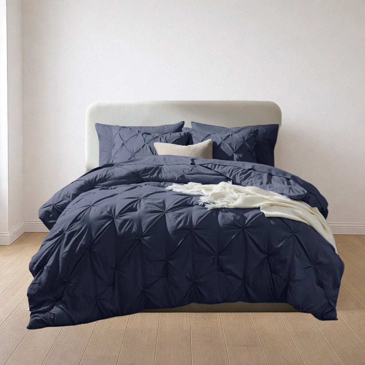 Pleated Comforter Set