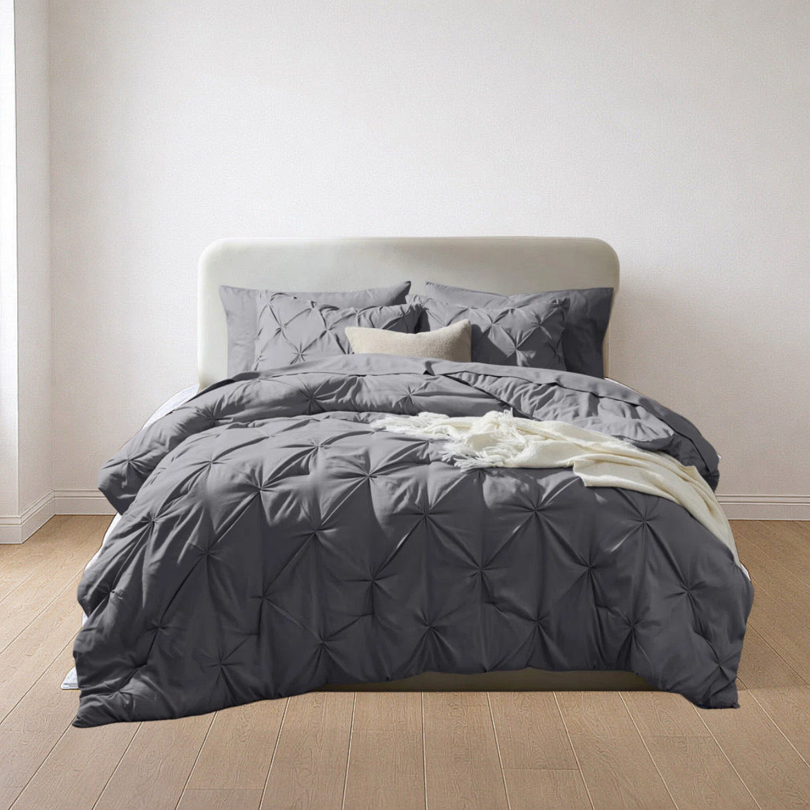Pleated Comforter Set