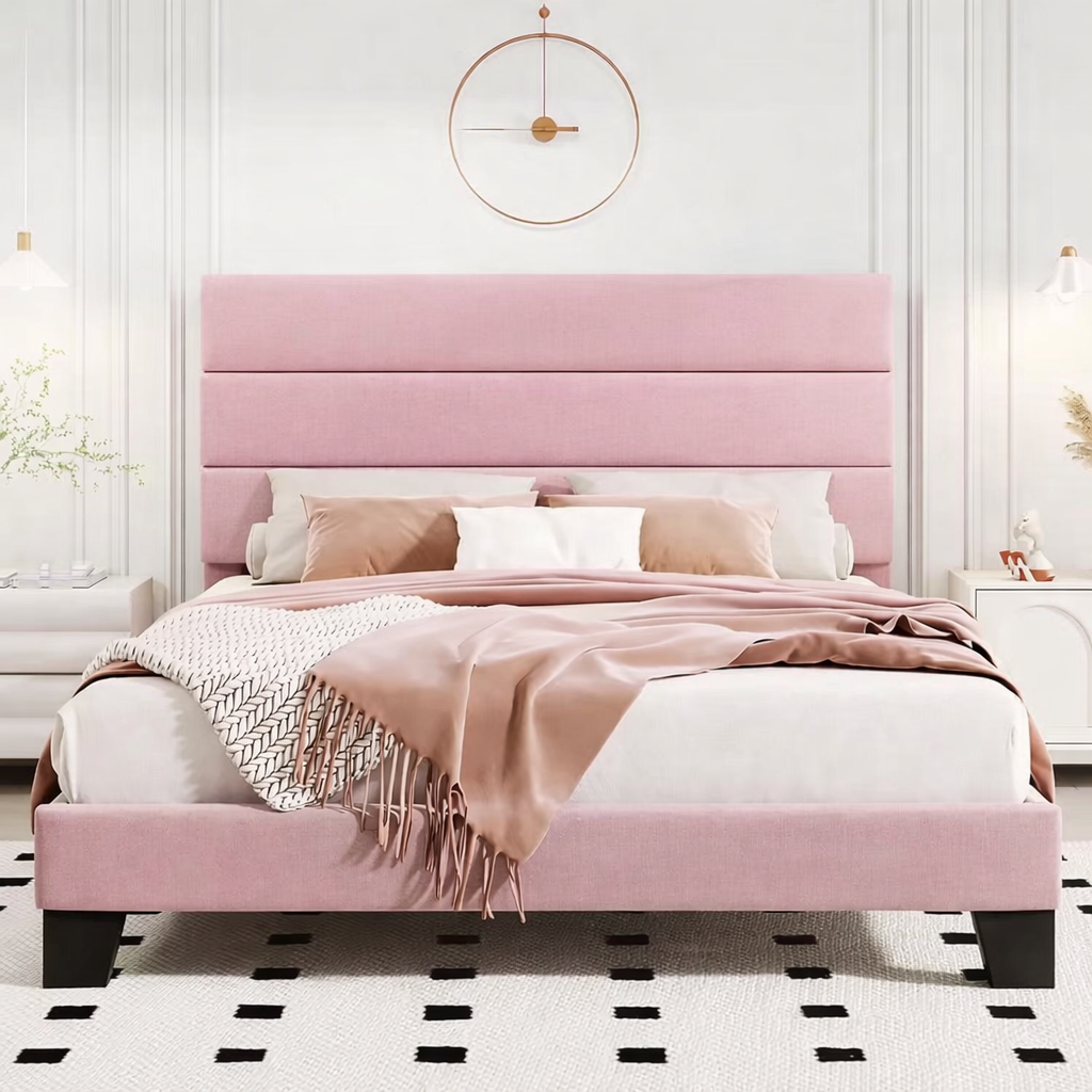 Linen Bed Platform