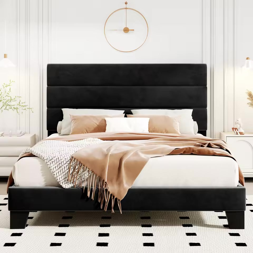 Linen Bed Platform
