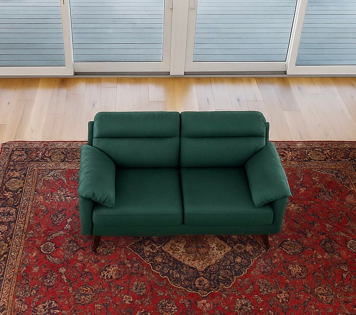Small Suede Loveseat