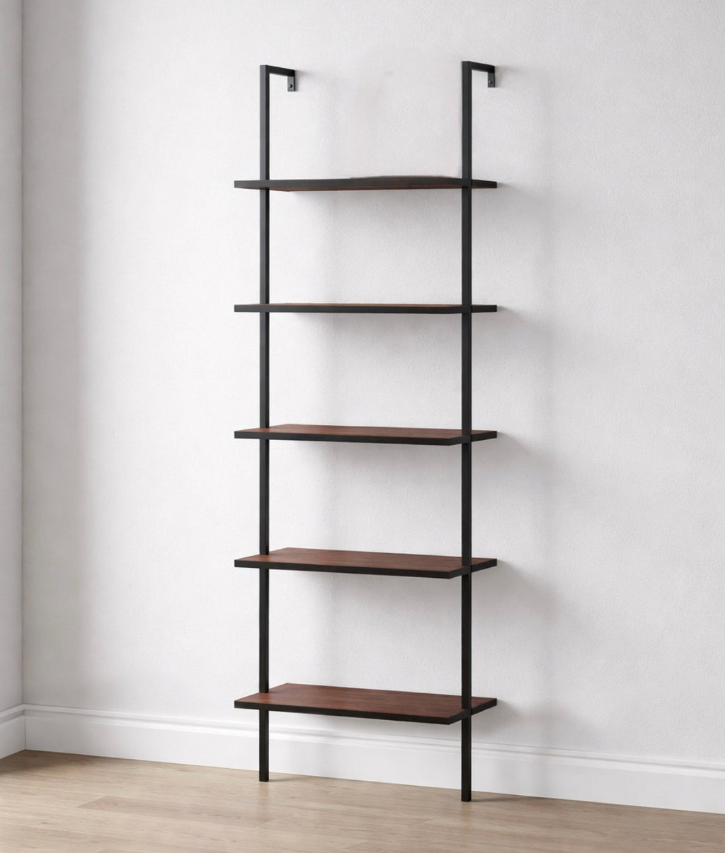 5-Tier Ladder Bookshelf