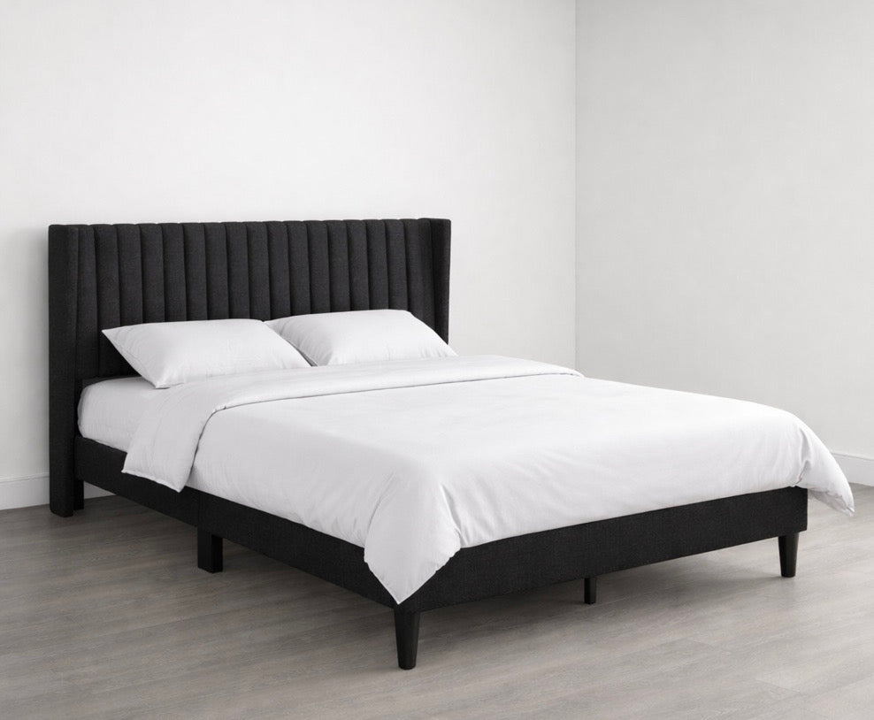 Bed Frame w/ Wing Side
