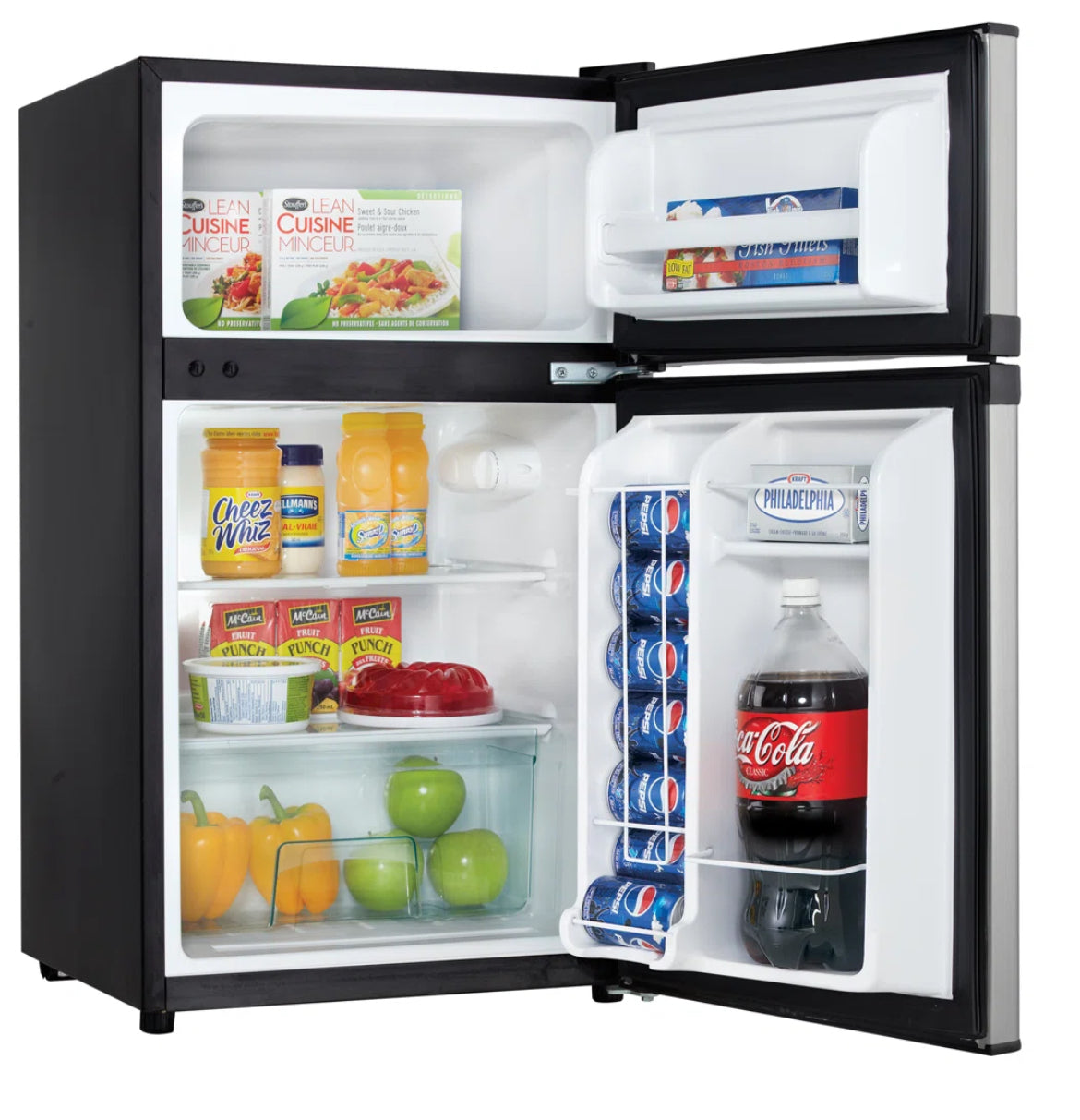 Danby 3.1 Cubic Feet Freestanding Mini Fridge with Freezer