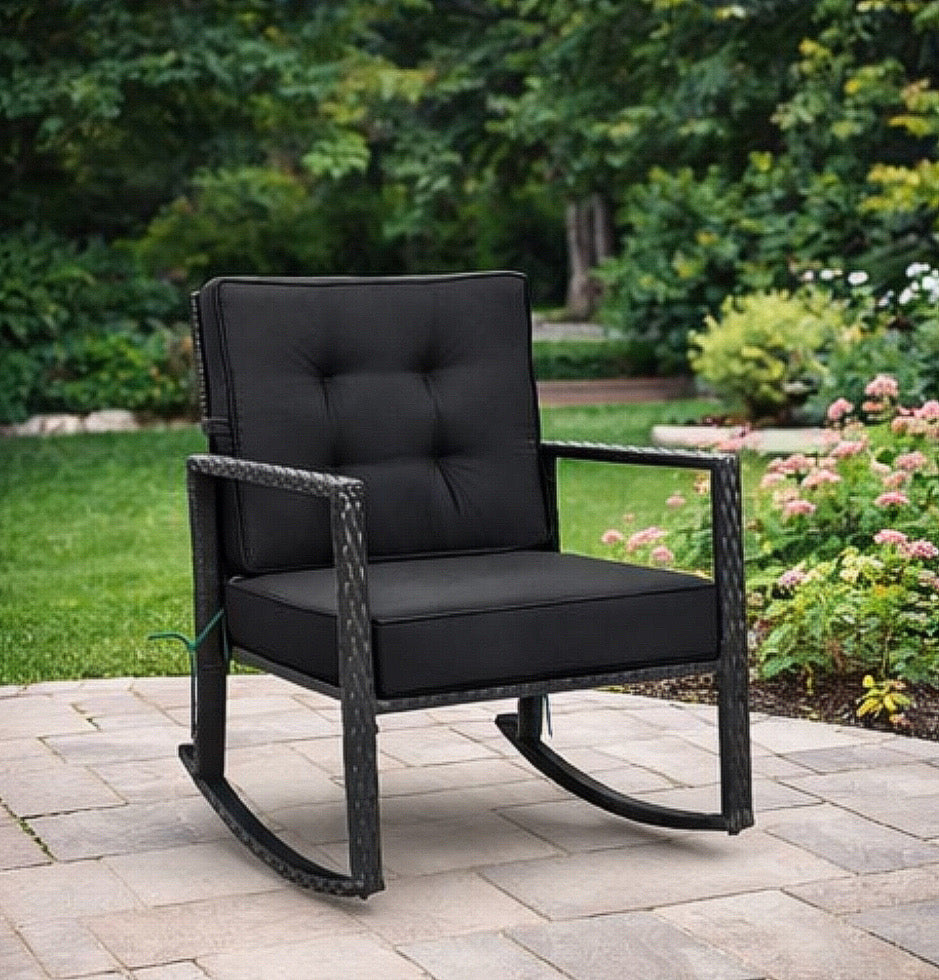 Wicker Patio Comfy Chair