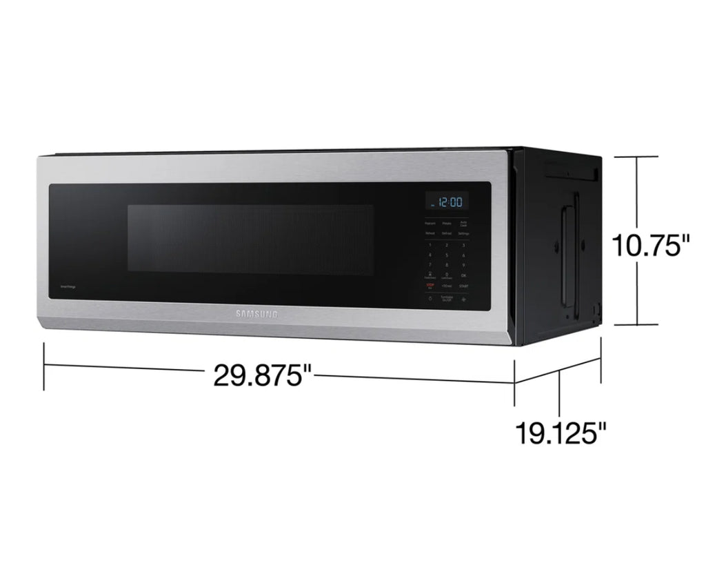 Samsung 1.1 Cubic Feet Smart Over-the-Range Microwave w/ Wi-Fi