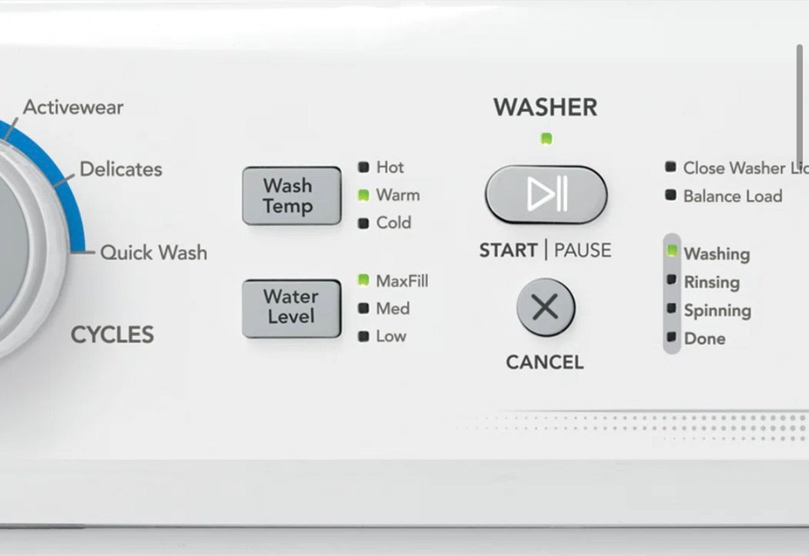Frigidaire Electric Washer/Dryer Laundry Center
