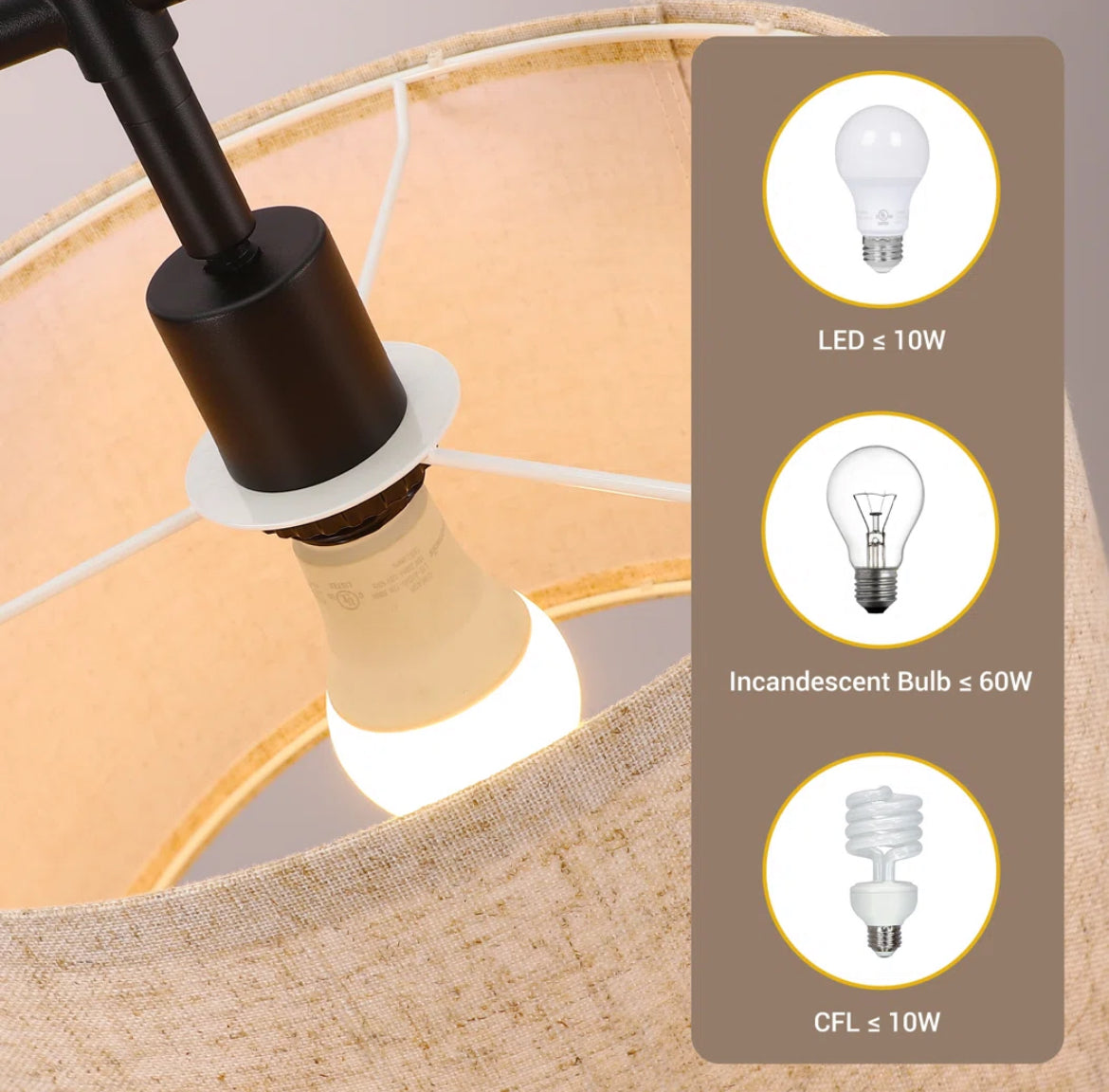 63.8'' Arc Floor Lamp