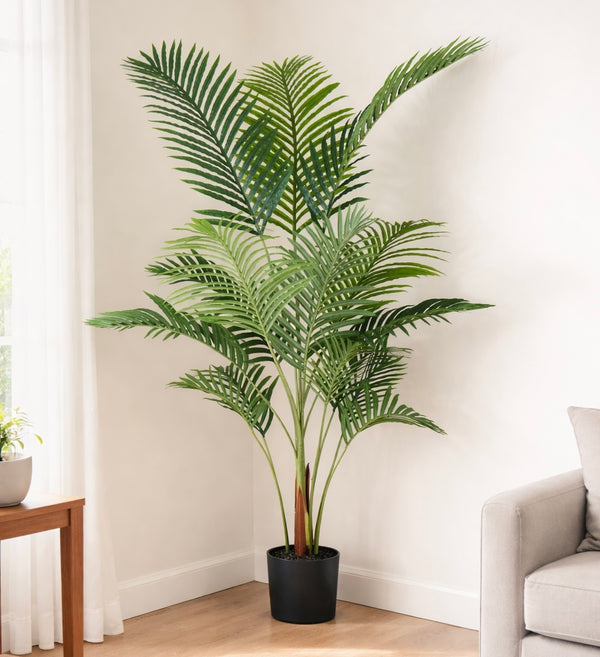 Modern UV Resistant Palm Tree in Pot