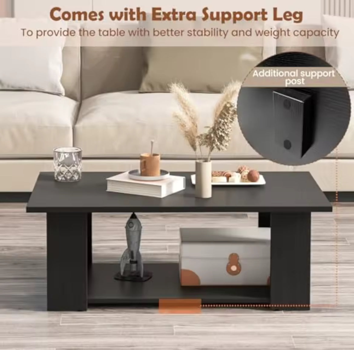 Solid Wood Low Table