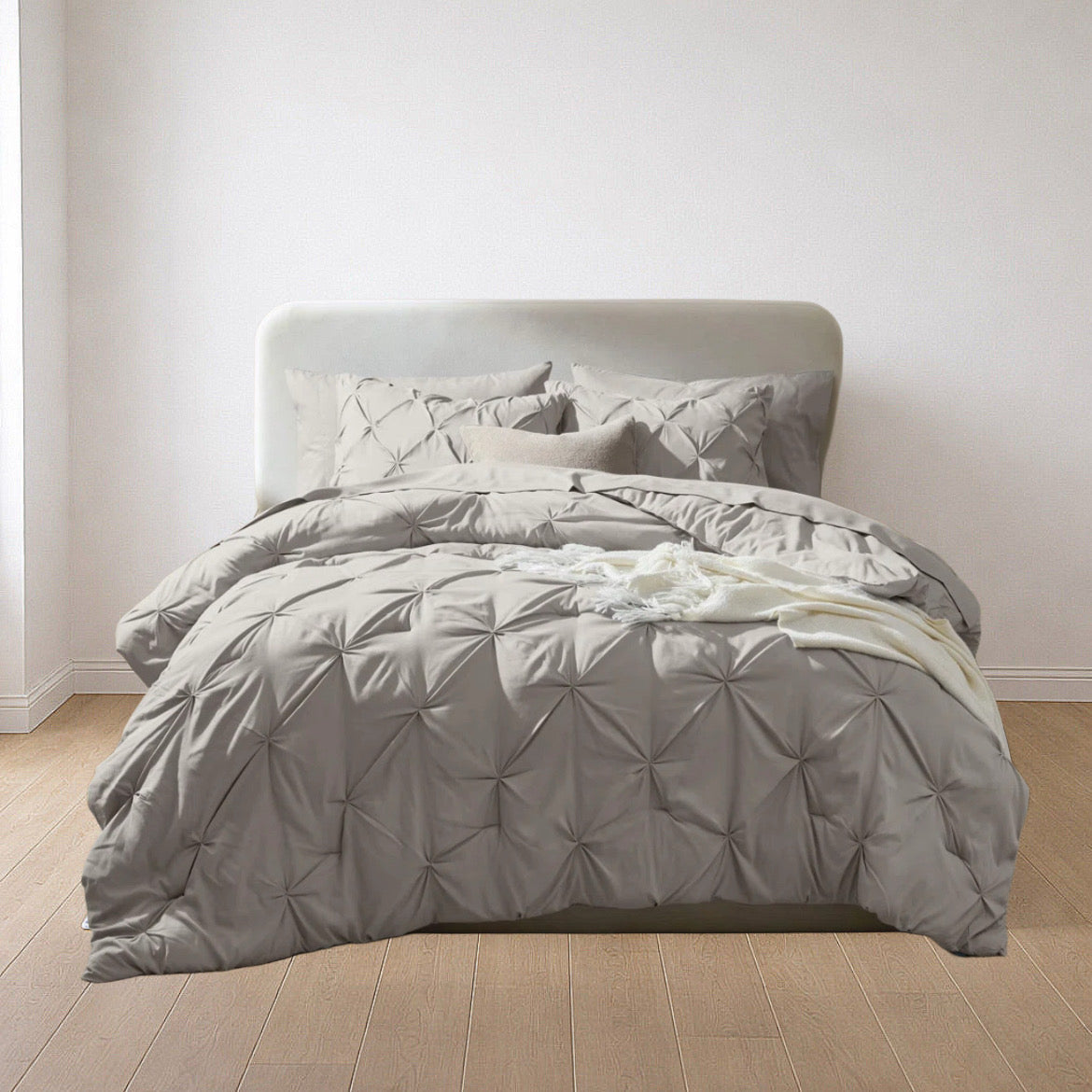 Pleated Comforter Set