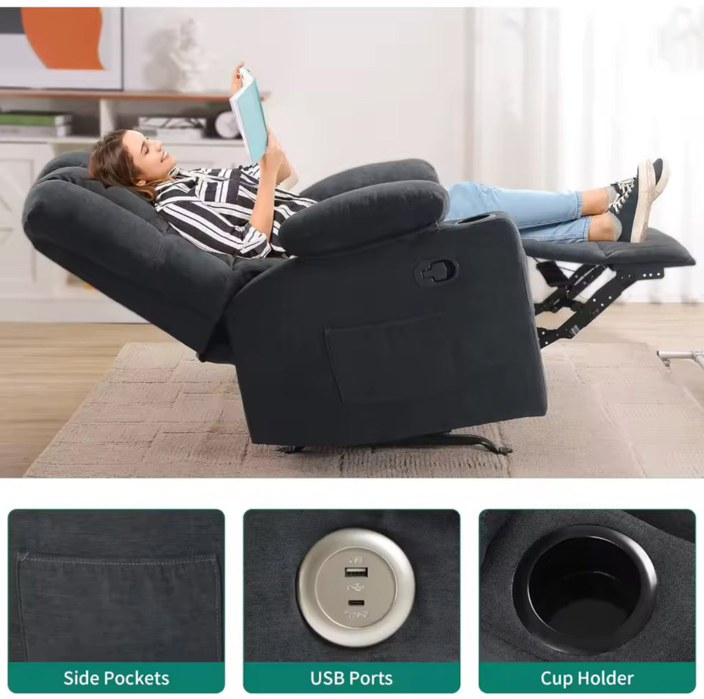 Oversized Rocker Recliner