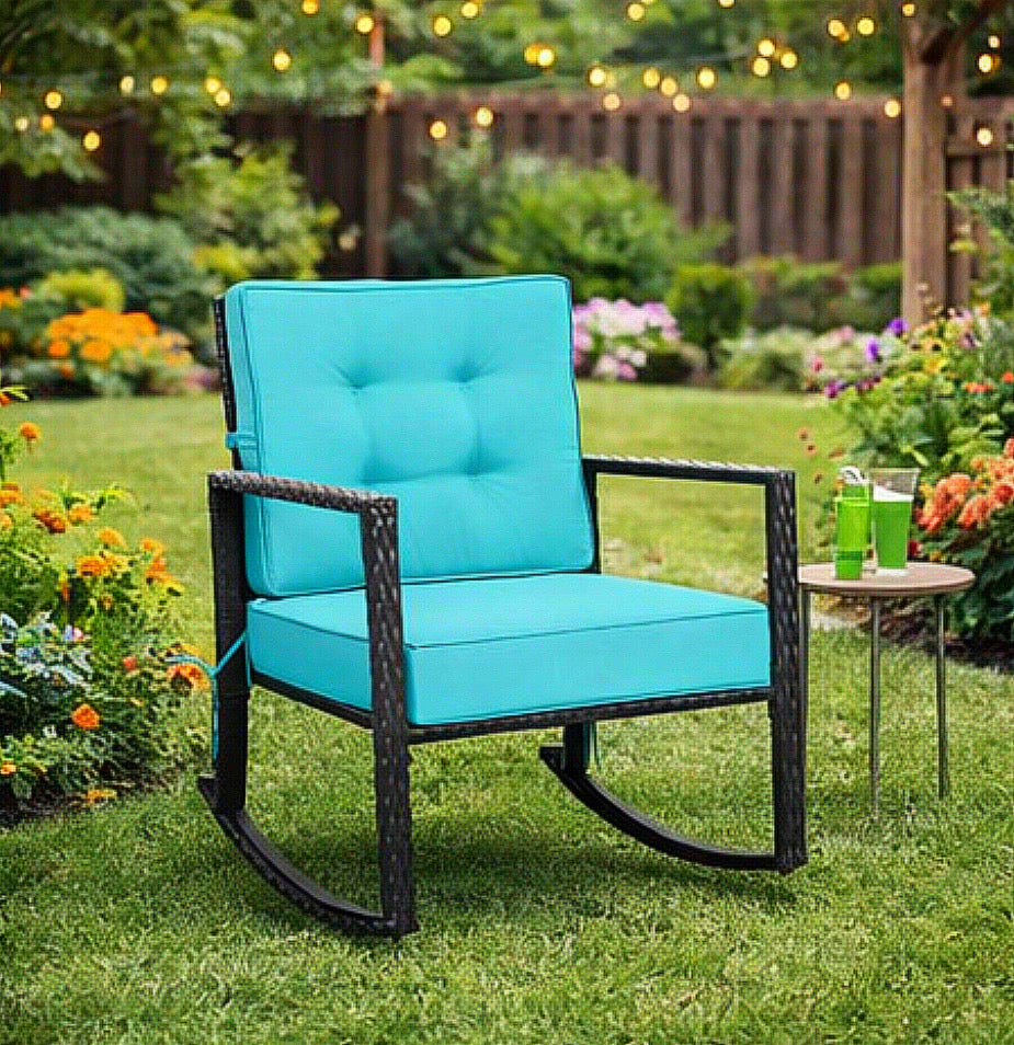 Wicker Patio Comfy Chair