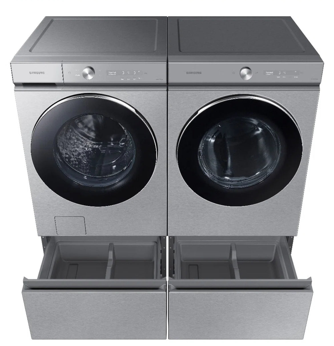 Samsung Front Load Washer & Dryer w/ Super Speed Dry