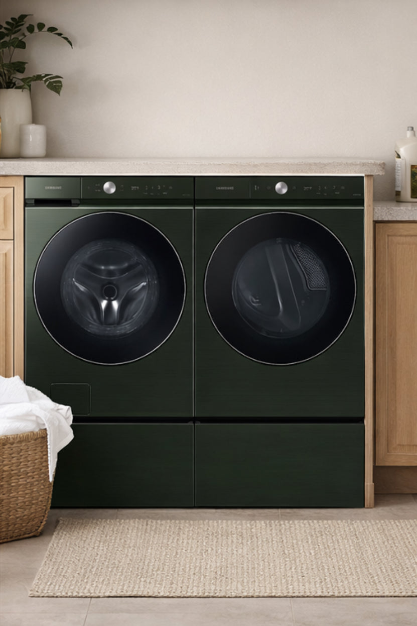 Samsung Front Load Washer & Dryer w/ Super Speed Dry