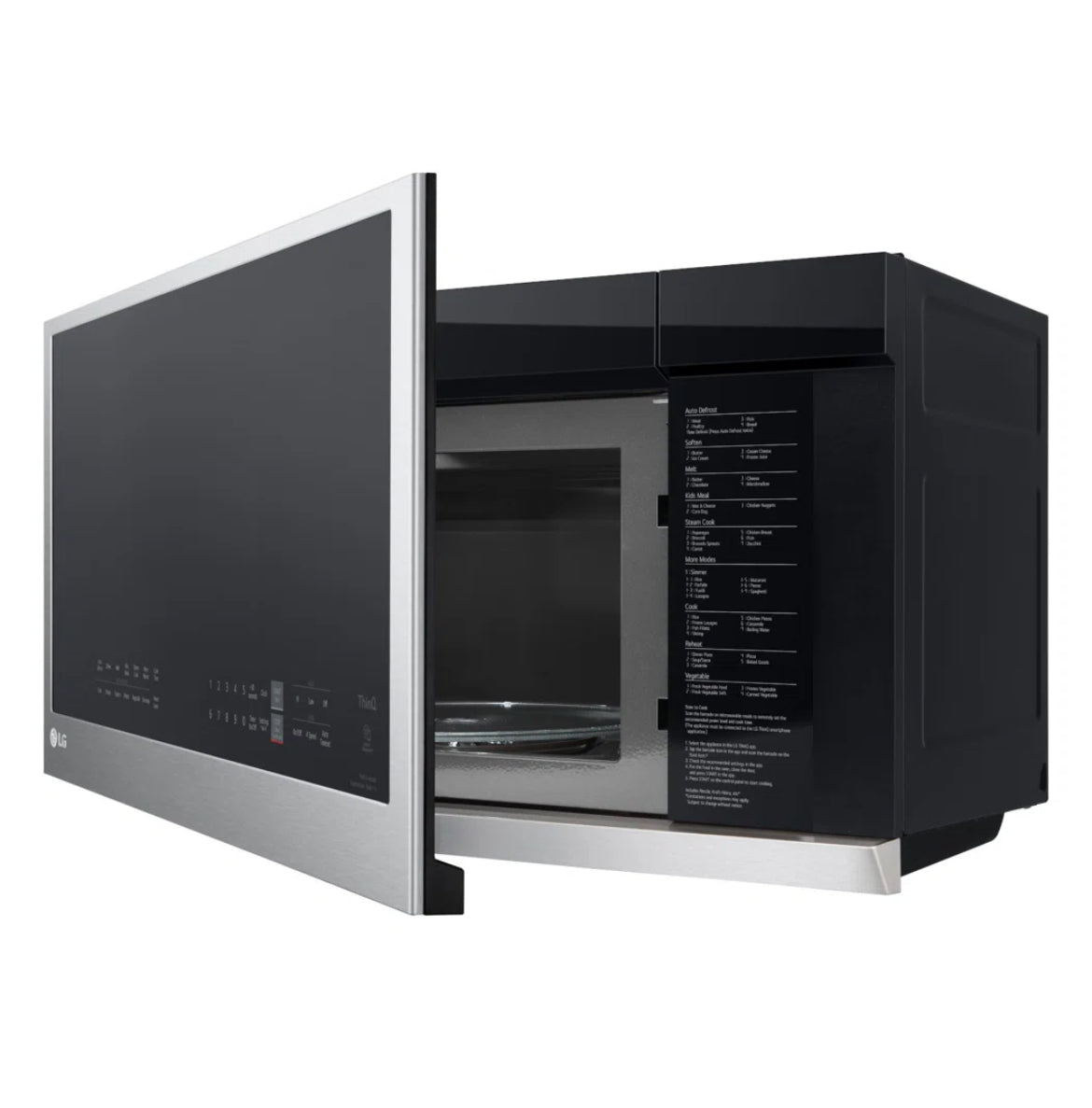 LG 2.1 Cubic Feet Smart Over-the-Range Microwave