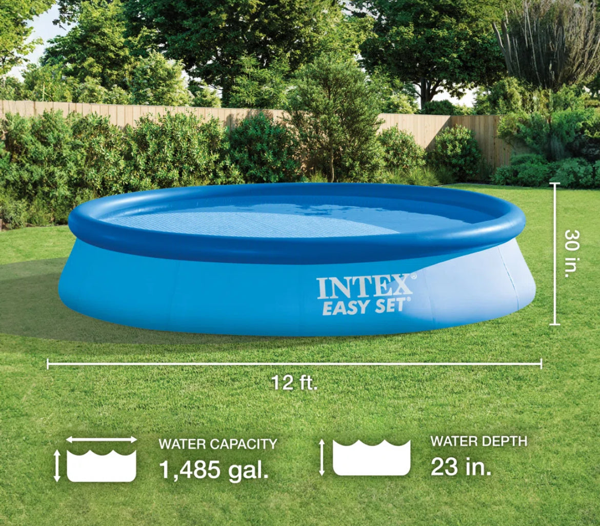 Inflatable Intex Swimming Pool w/ Pump