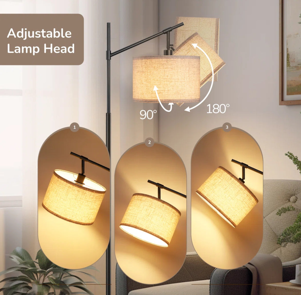 63.8'' Arc Floor Lamp