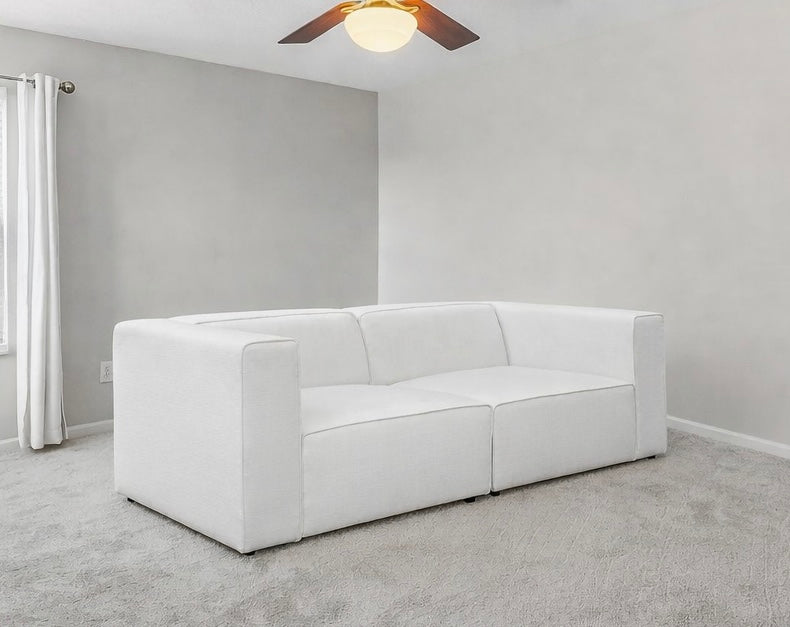 Deep-Seat Sectional Sofa