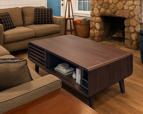 Modern Walnut Coffee Table