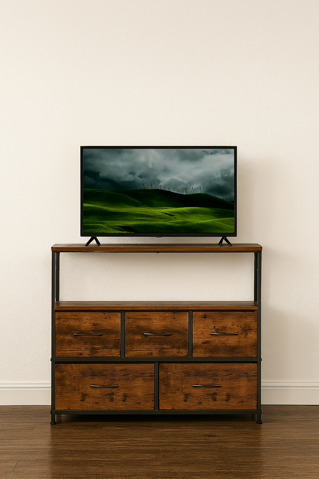 Wooden TV Dresser
