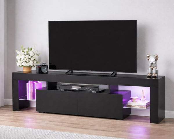 Entertainment Center w/ LED Lights