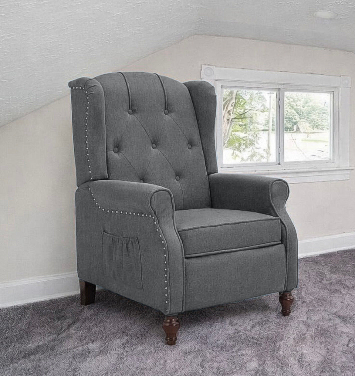 Tufted Recliner Chair