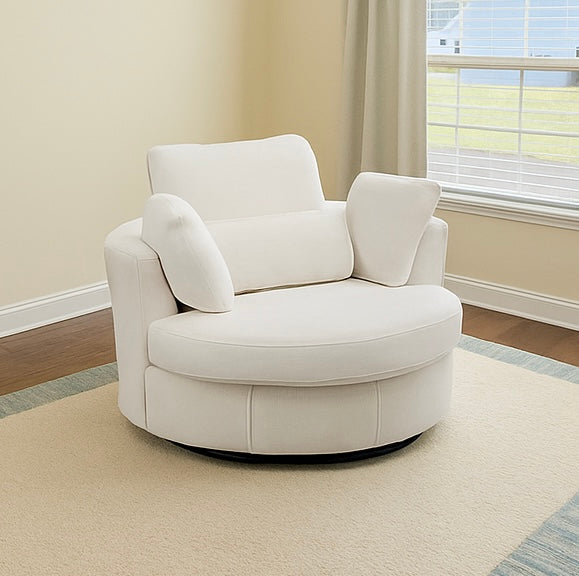 Swivel Barrel Chair