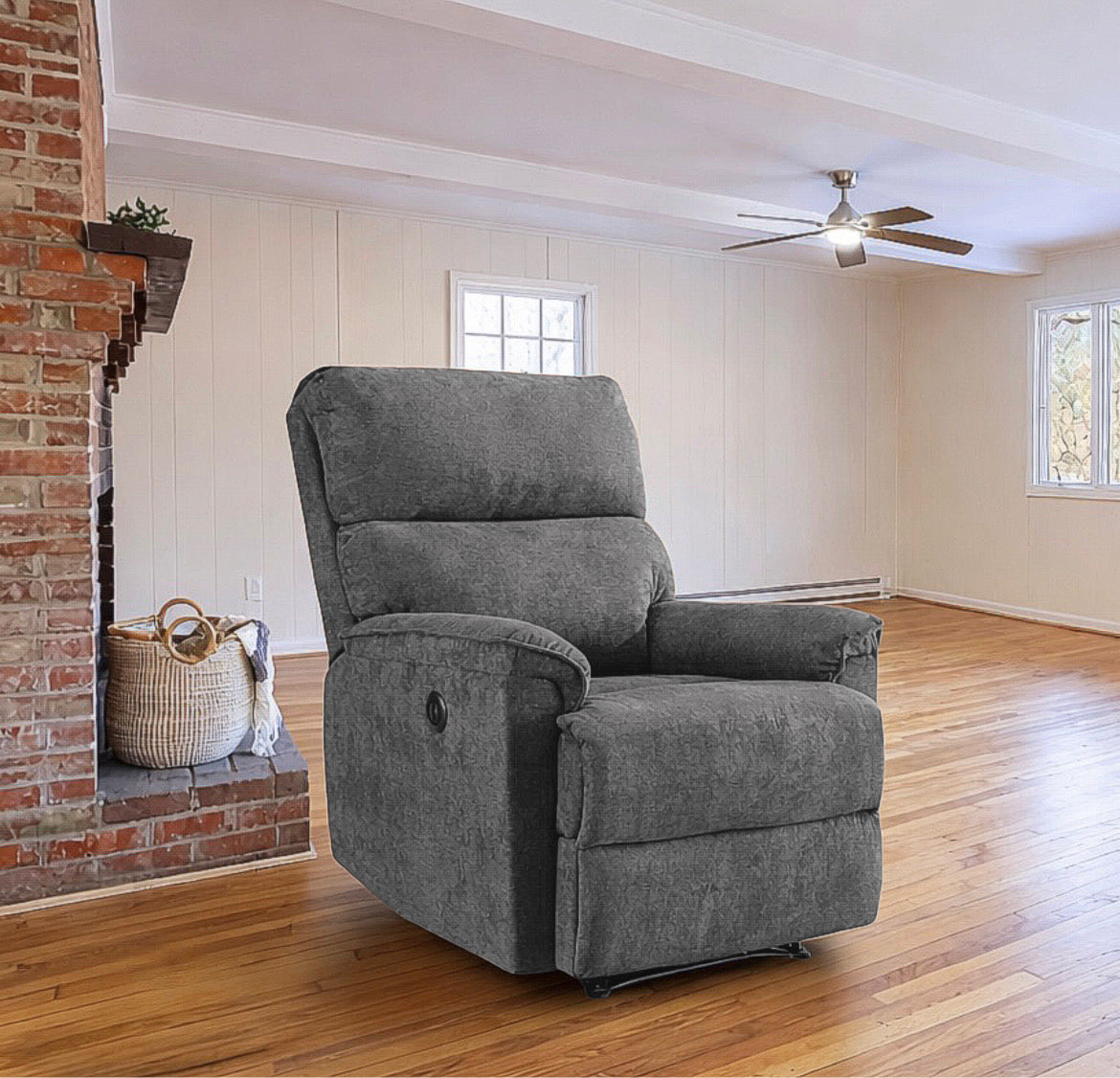 Modern Recliner Chair w/ USB Port