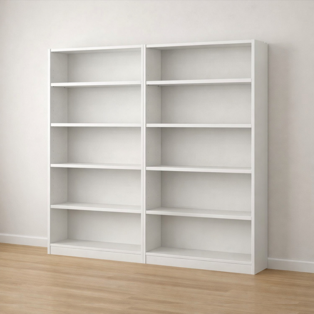 Large 5-Tier Standing Bookshelf