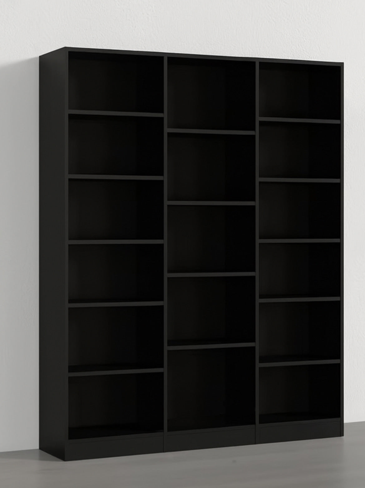 Triple Wide Bookshelf