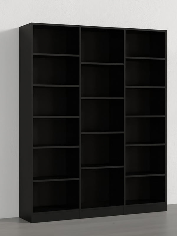 Triple Wide Bookshelf