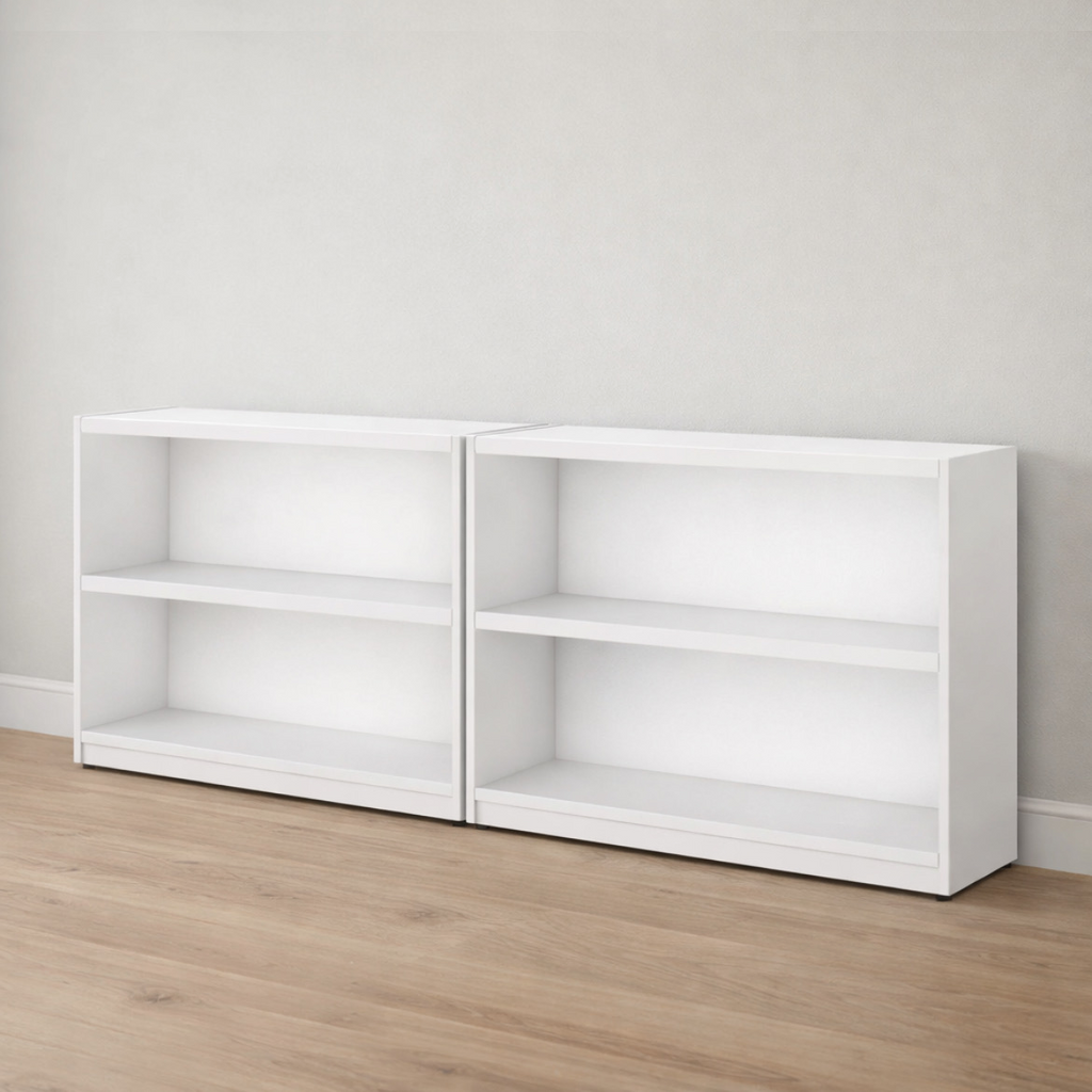 Small 2-Tier Bookcase (Set of 2)