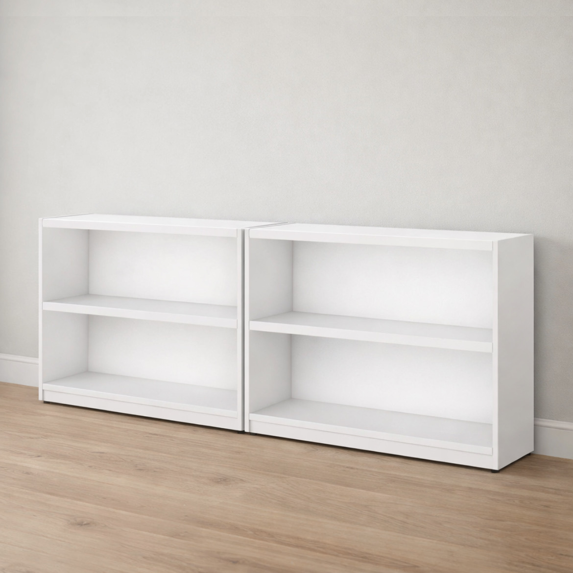 Small 2-Tier Bookcase (Set of 2)